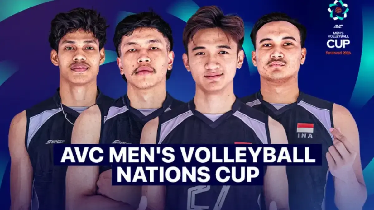 Jadwal Voli AVC Cup 2026 Putra Hari Ini 20 Juni: Apakah Tayang Live di Moji TV atau Live Streaming? AVC Cup