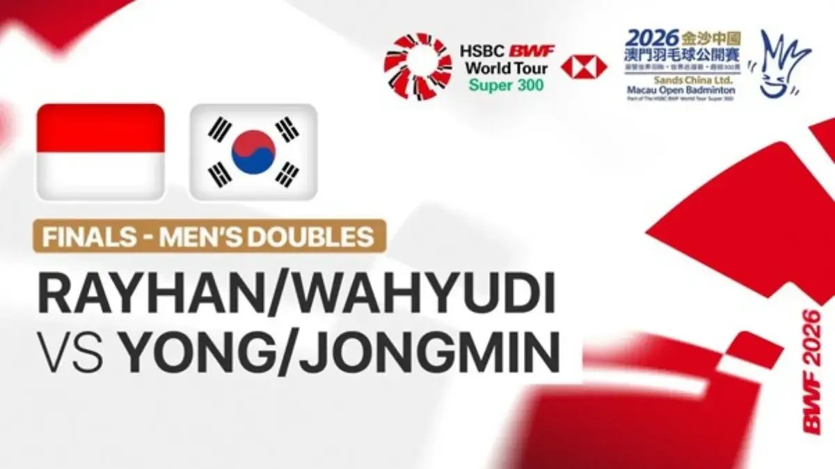 Jadwal Final Badminton Macau Open 2026 Hari Ini 21 Jun: Indonesia Sisakan 1 Wakil di Partai Puncak Macau Open