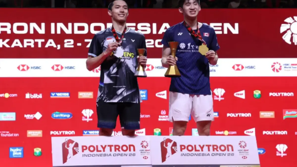 Hasil Final Badminton Indonesia Open 2026: Jonatan Christie dan Raymond/Joaquin Raih Posisi Runner-up Polytron Indonesia Open 2026