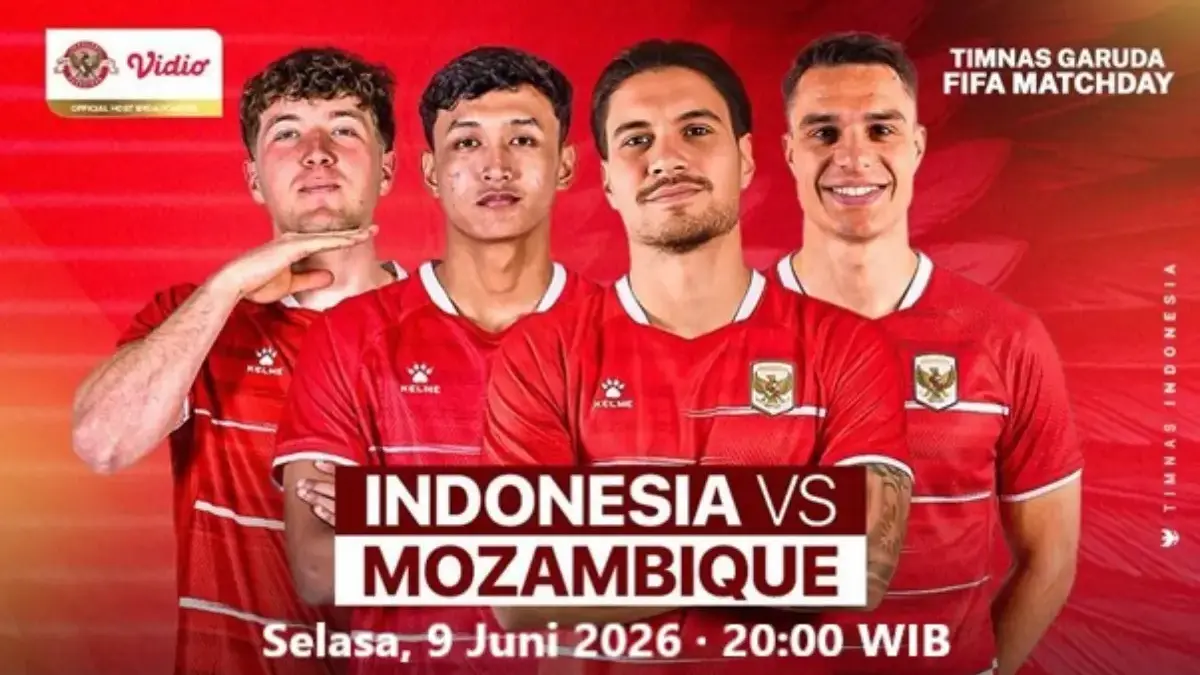 Live Eksklusif Indosiar dan SCTV Malam Ini! Jam Tayang Timnas Indonesia vs Mozambik FIFA Matchday 2026 FIFA Matchday