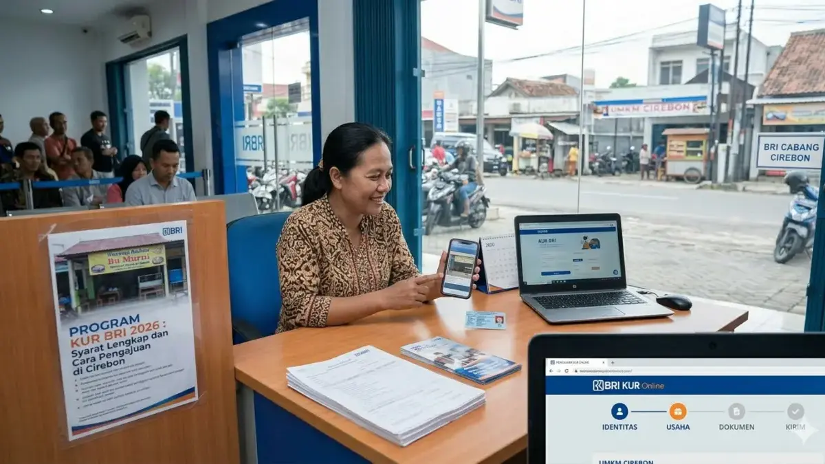Cara Pengajuan KUR BRI Online untuk UMKM Cirebon, Simak Langkah dan Persyaratannya Kemudahan proses pengajuan secara online menjadi salah satu alasan program ini diminati masyarakat.