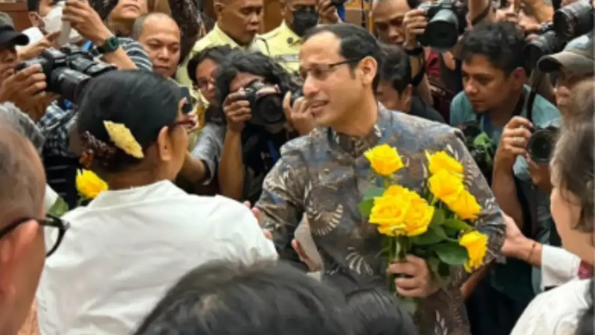 Majelis hakim menyatakan Nadiem Makarim terbukti bersalah melakukan tindak pidana korupsi.
