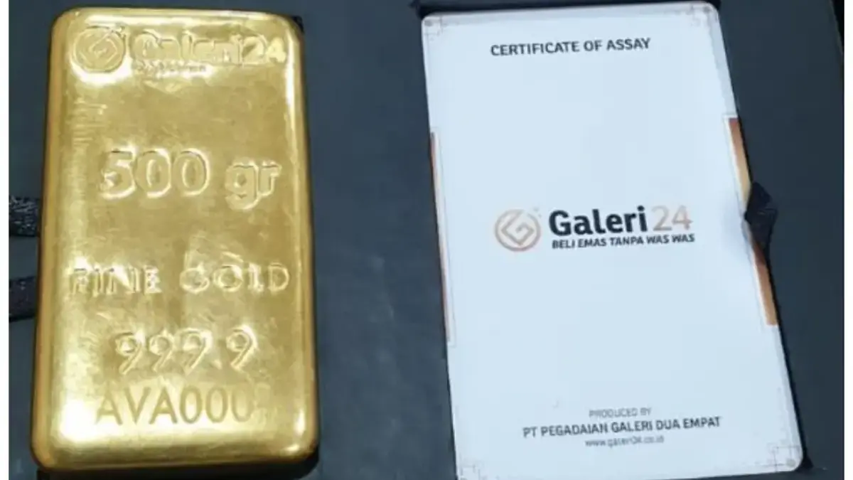 Harga emas Galeri 24 selasa 23 Juni 2026