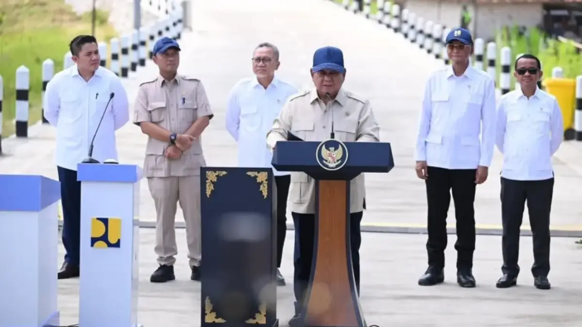 Momen Gokil di NU Bangkalan: Tepuk Tangan Bahlil Paling Keras, Prabowo Gurau Soal BBM Presiden Prabowo pidato di NU Bangkalan