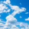 Ilustrasi langit cerah