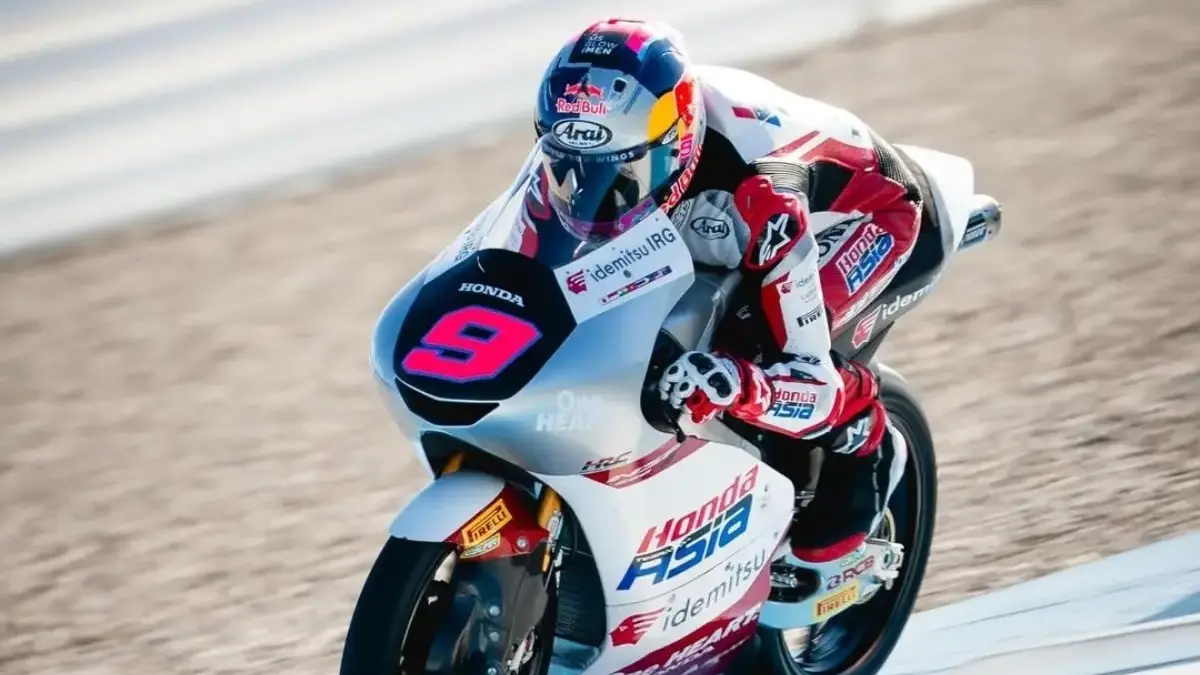 Veda Ega Pratama Tembus 8 Besar Usai Aksi Comeback Menegangkan di Balapan Moto3 Italia 2026 Veda Ega Pratama pembalap Moto3 Indonesia saat balapan di Sirkuit Mugello Italia