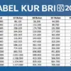 Tabel Program KUR BRI 2026