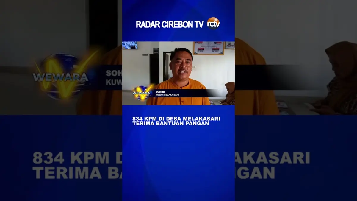 834 KPM di Desa Melakasari Terima Bantuan Pangan - Video 834 KPM di Desa Melakasari Terima Bantuan Pangan