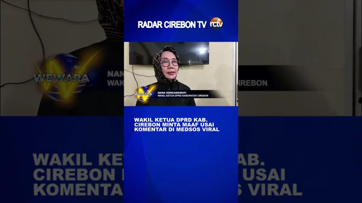 Wakil Ketua DPRD Kab. Cirebon Minta Maaf Usai Komentar Di Medsos Viral