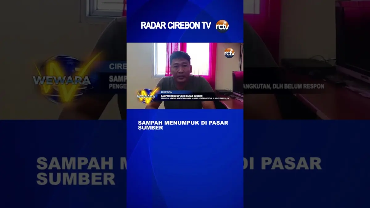 Sampah Menumpuk Di Pasar Sumber