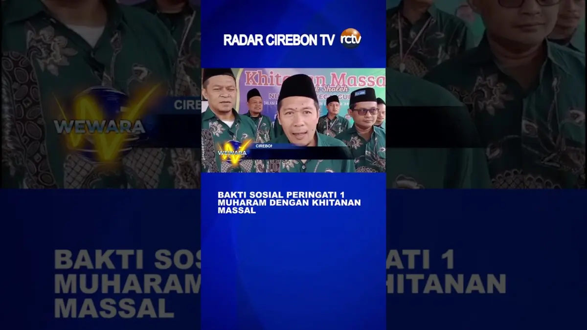 Bakti Sosial Peringati 1 Muharam Dengan Khitanan Massal