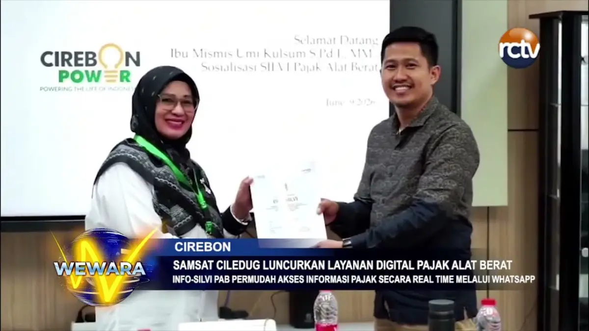 Samsat Ciledug Luncurkan Layanan Digital Pajak Alat Berat