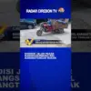 Kondisi Jalan Pasar Karangsembung Rel Karangtengah Rusak