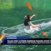 Talaga Biru Cicerem Hadirkan Wahana Kayak Transparan