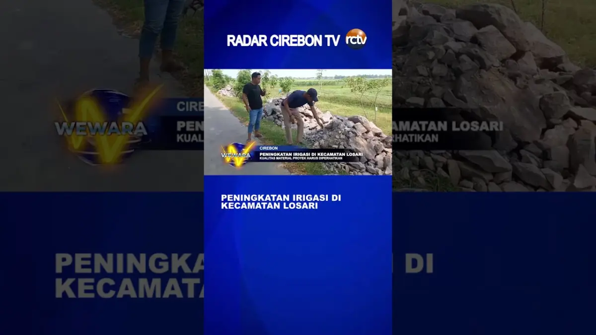 Peningkatan Irigasi Di Kecamatan Losari