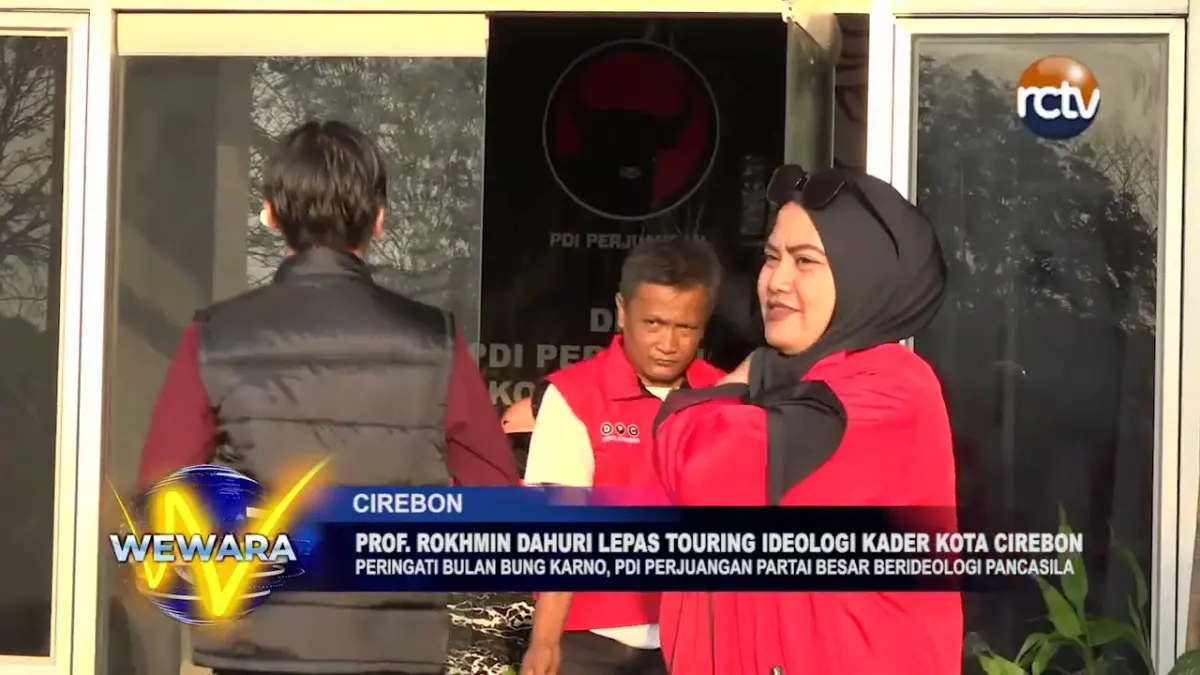 Prof. Rokhmin Dahuri Lepas Touring Ideologi Kader Kota Cirebon