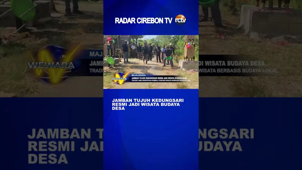 Jamban Tujuh Kedungsari Resmi Jadi Wisata Budaya Desa