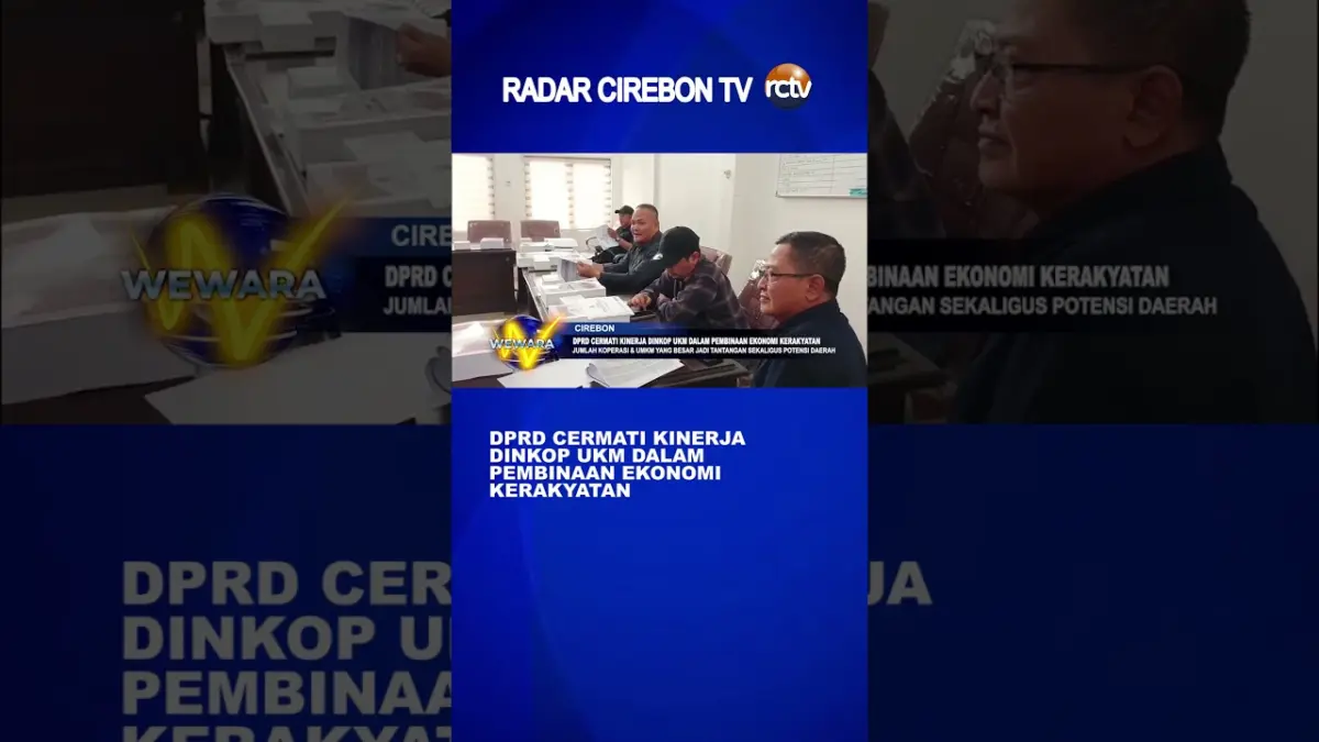 DPRD Cermati Kinerja Dinkop UKM Dalam Pembinaan Ekonomi Kerakyatan