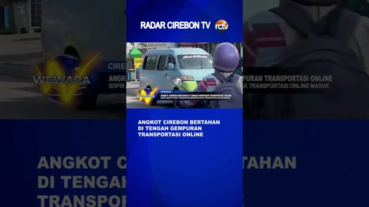 Angkot Cirebon Bertahan Di Tengah Gempuran Transportasi Online