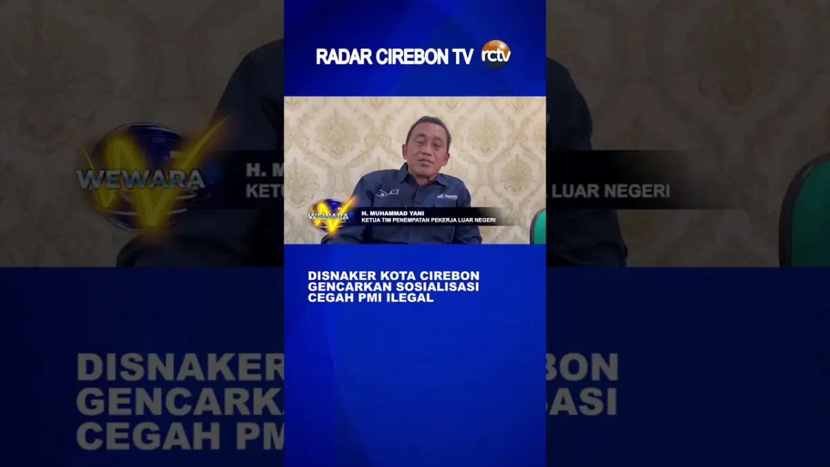 Disnaker Kota Cirebon Gencarkan Sosialisasi Cegah PMI Ilegal