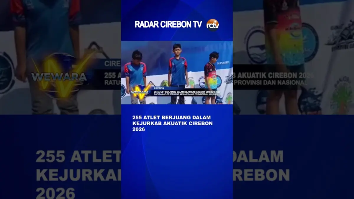 255 Atlet Berjuang dalam Kejurkab Akuatik Cirebon 2026