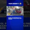 Satpol PP Tertibkan PKL Di Kawasan Perkantoran Kab. Cirebon