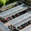 Dari dua lokasi tersebut, terdapat sebanyak 17.600 unit motor listrik yang diamankan.