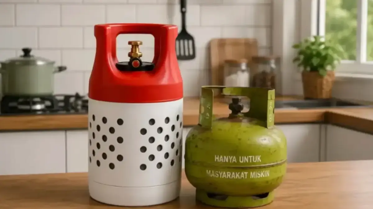 Jangan Sampai Tertukar! Inilah Perbedaan antara Tabung Gas Merah Putih CNG dan Gas Melon LPG 3 Kg Tabung Gas