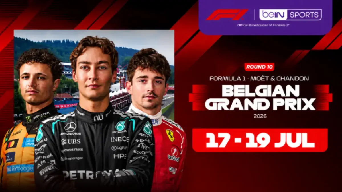 Jadwal F1 GP Belgia 2026 di Spa-Francorchamps Live 17-19 Juli dan Klasemen Pembalap Terbaru F1 GP