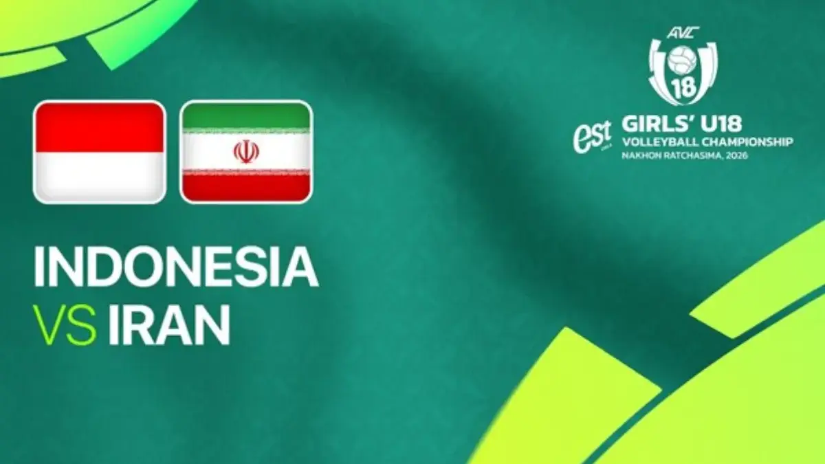 Jadwal Voli Putri Indonesia vs Iran AVC Girls U18 2026 Hari Ini 2 Juli, Live Streaming Vidio dan Moji TV AVC Girls