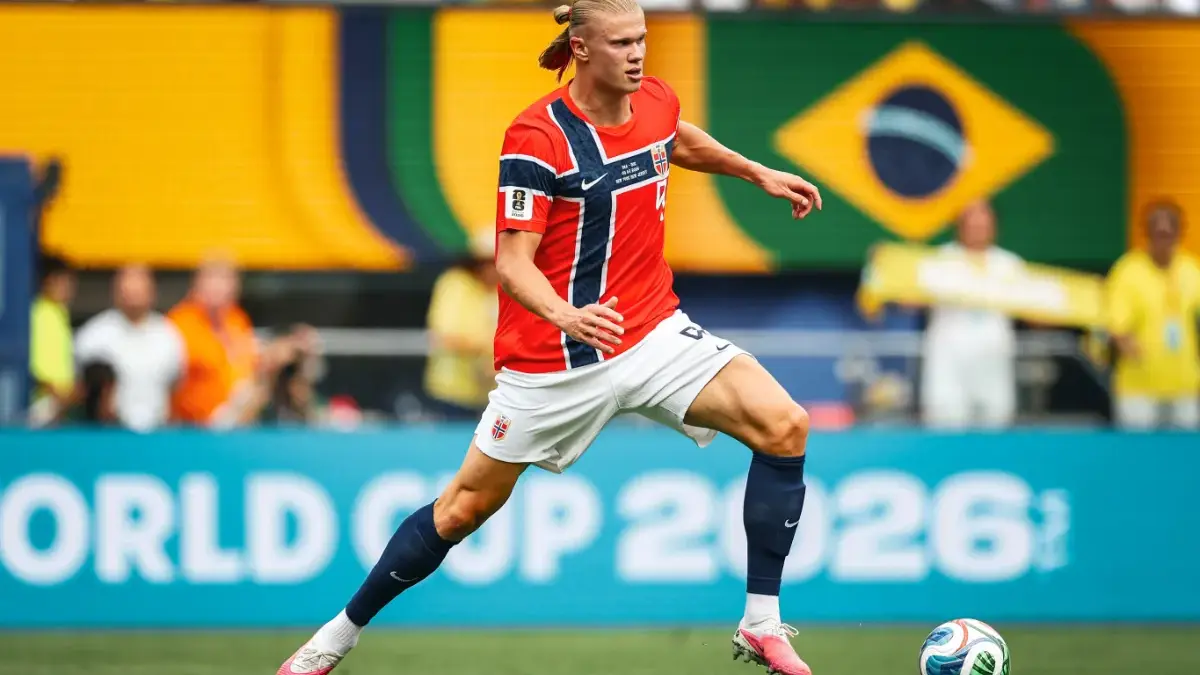 Rahasia Erling Haaland Terungkap! Cara Latihannya Jadi Senjata Norwegia Hadapi Inggris foto