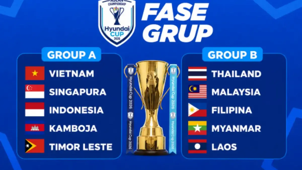 Format Piala AFF 2026: Daftar Tim, Hasil Drawing dan Syarat Timnas Indonesia Menjadi Juara Piala AFF 2026