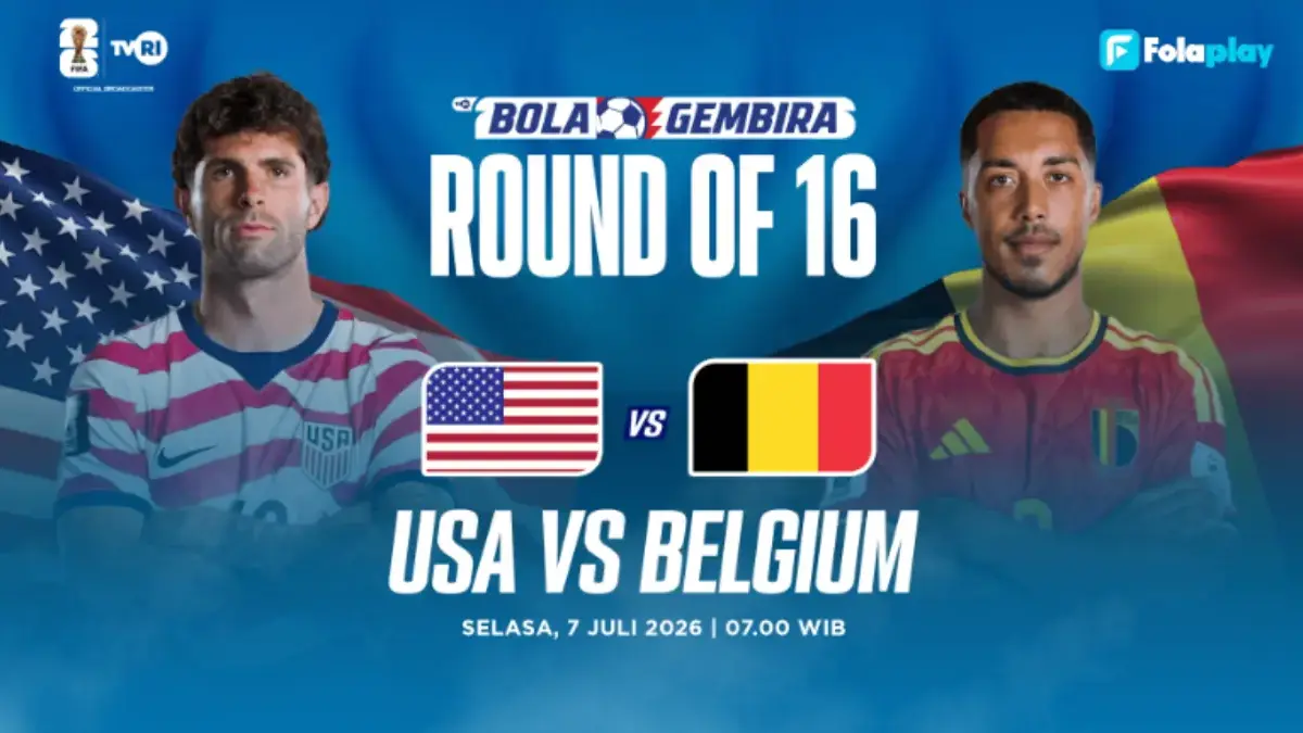 Duel Sengit Setan Merah vs Tuan Rumah! Saksikan Pertandingan Amerika vs Belgia Piala Dunia 2026 di TVRI Piala Dunia