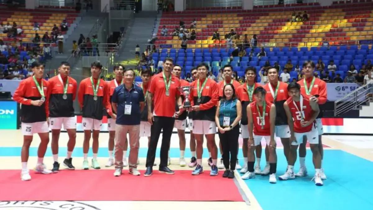 SEA V Cup 2026 Leg 2: Luvi Febrian Debut, Target Balas Dendam di Velodrome timnas voli Indonesia
