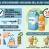 Pada dasarnya, minuman kemasan yang sudah dibuka memiliki risiko lebih besar terkontaminasi bakteri.