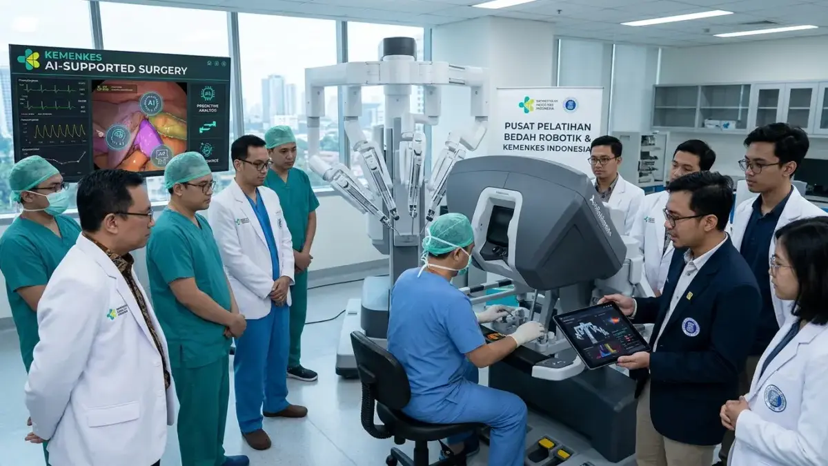 AI yang dikembangkan Kementerian Kesehatan bukan bertujuan menggantikan dokter.