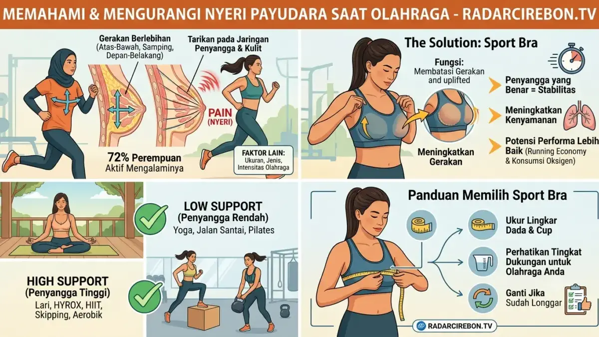 Rasa tidak nyaman yang muncul ketika berlari, melompat, mengikuti HYROX, atau menjalani latihan dengan intens