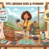 ilustrasi tips liburan