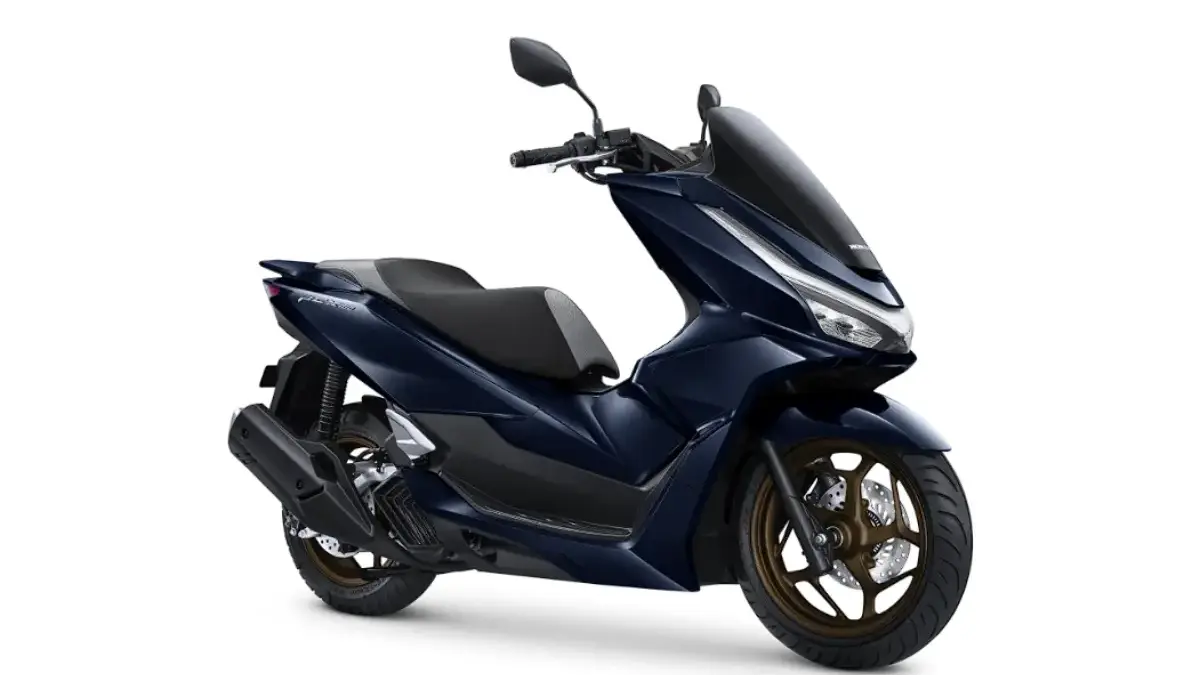 Honda PCX 160 warna Phenomenal Blue