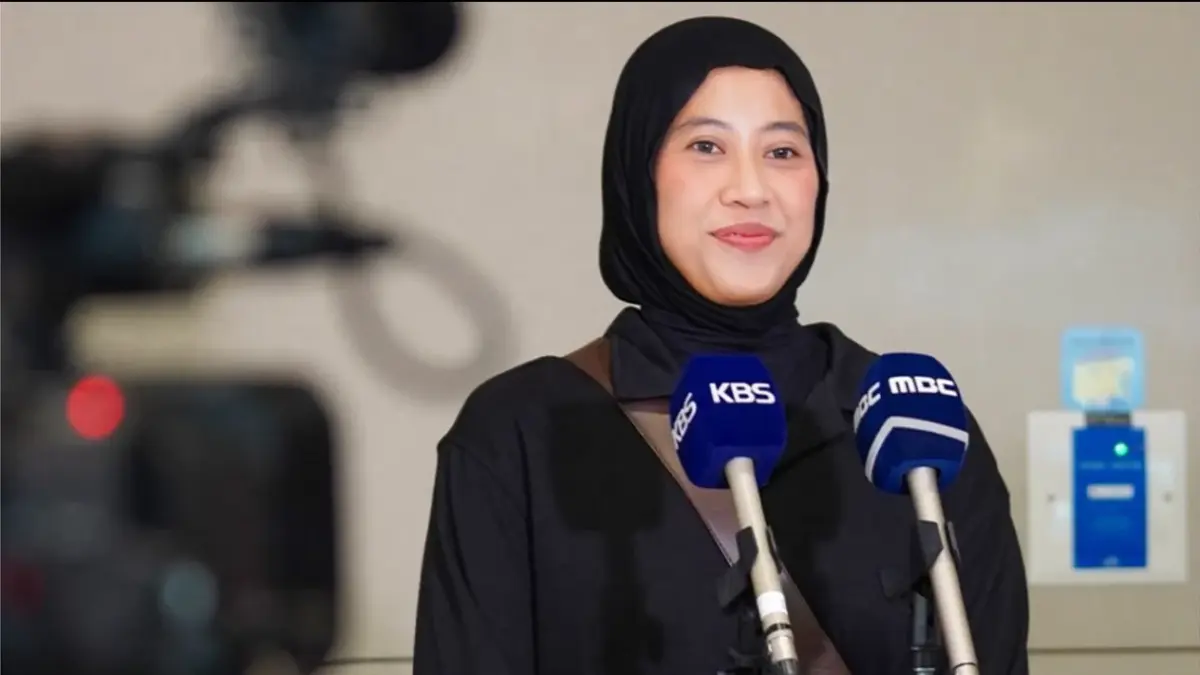 Tak Dianggap Pengkhianat! Fans Red Sparks Beri Dukungan Penuh untuk Megawati Hangestri di Hyundai Hillstate foto