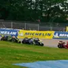 Marc Marquez dan Jorge Martin saling bersaing di lintasan balap