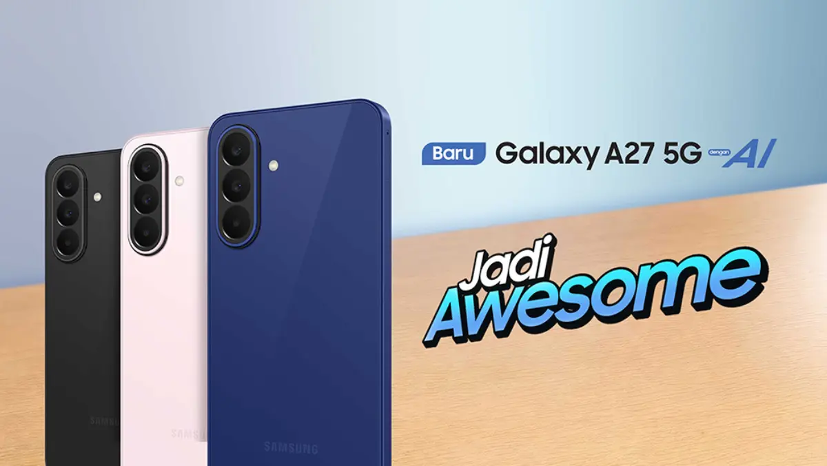 Galaxy A27 5G Resmi Rilis! Spek Naik Kelas, Ini Spesifikasi Lengkap dan Harga Terbarunya foto