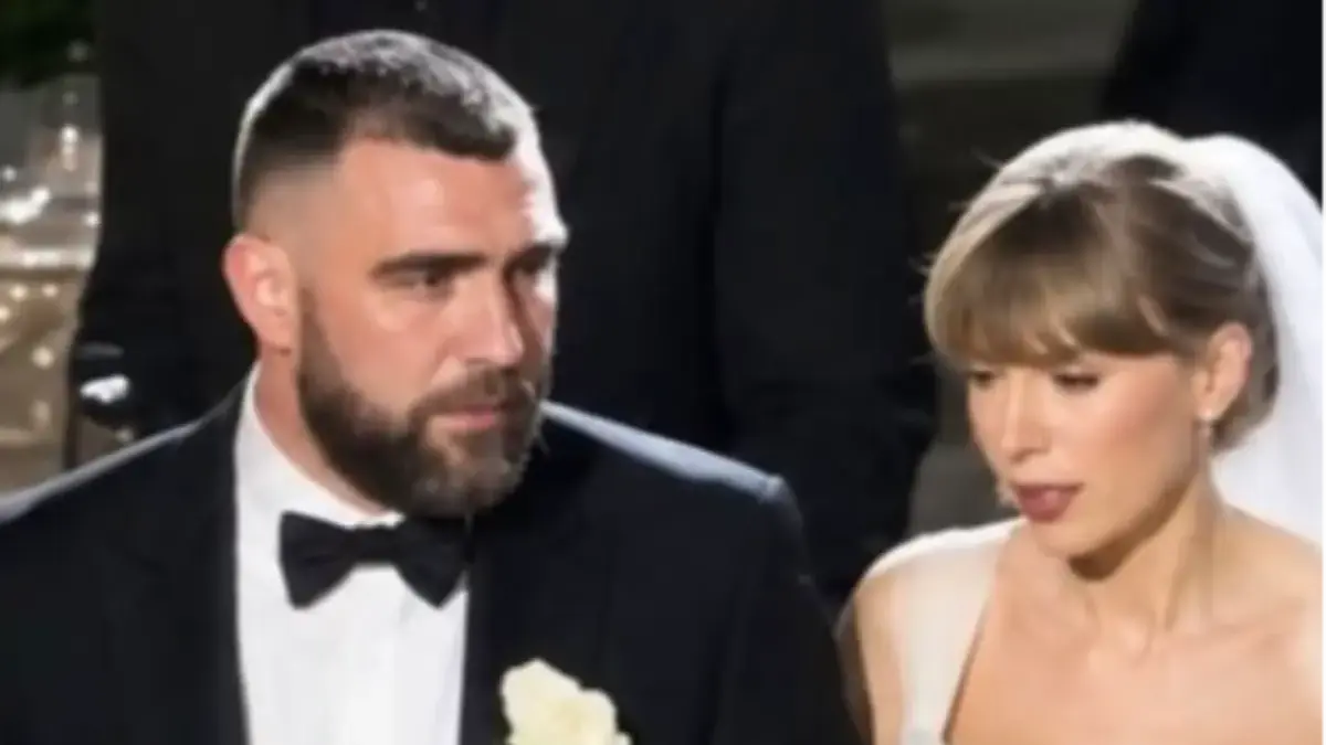 Resmi Menikah, Taylor Swift dan Travis Kelce Rayakan Momen Bahagia di New York Taylor Swift dan Travis Kelce resmi menikah dalam sebuah upacara tertutup.