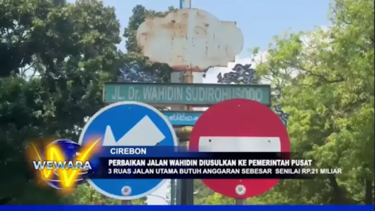 Perbaikan Jalan Wahidin Diusulkan Ke Pemerintah Pusat