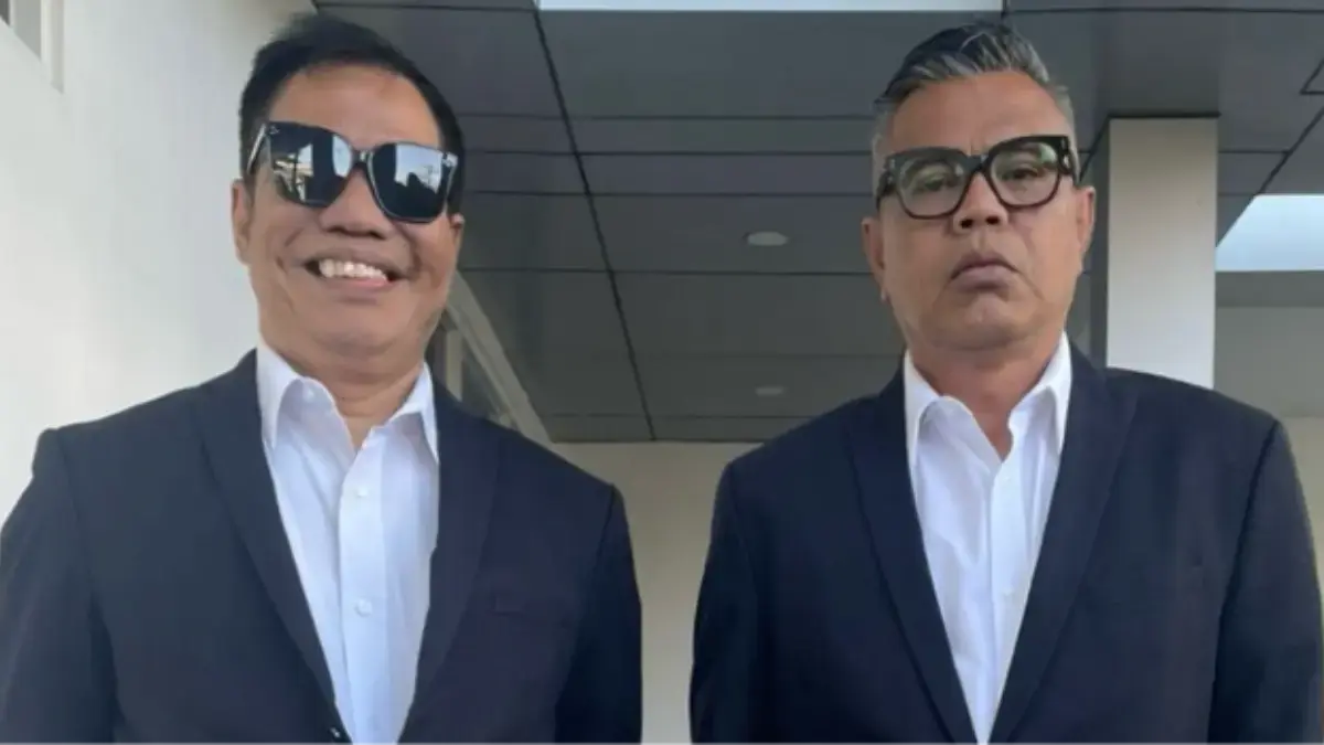 Komedian Abdel Achrian menyampaikan komitmennya untuk terus mendampingi keluarga mendiang Temon.