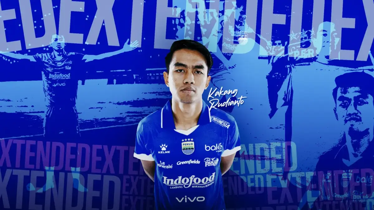 Persib Bandung Resmi Perpanjang Kontrak Kakang Rudianto hingga 2029, Bek Muda Andalan Dipagari foto