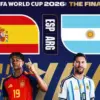 Cara nonton final Piala Dunia 2026 Spanyol vs Argentina di TVRI dan live streaming HP