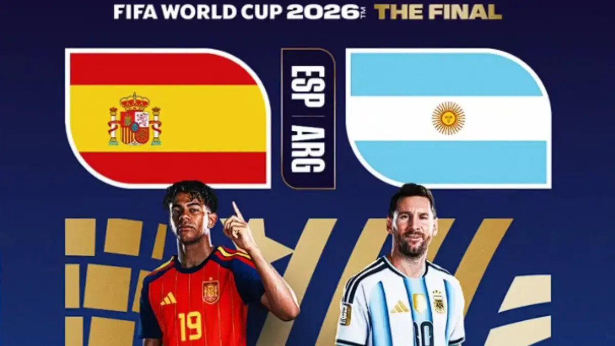 Cara Nonton Final Piala Dunia 2026 Spanyol vs Argentina, Kick-off 02.00 WIB Dini Hari Cara nonton final Piala Dunia 2026 Spanyol vs Argentina di TVRI dan live streaming HP