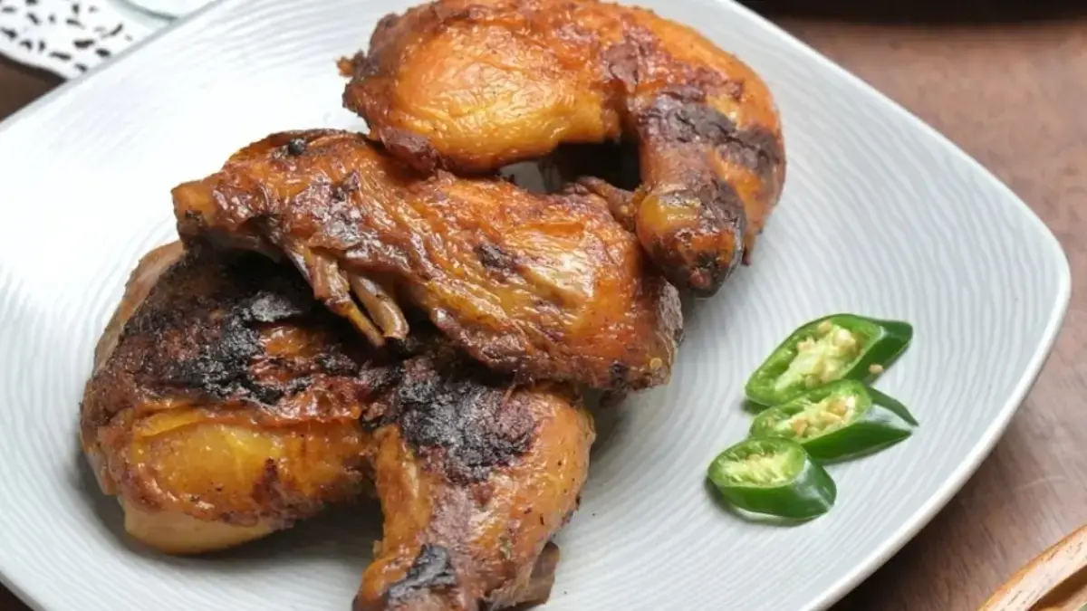 Ilustrasi Ayam Goreng