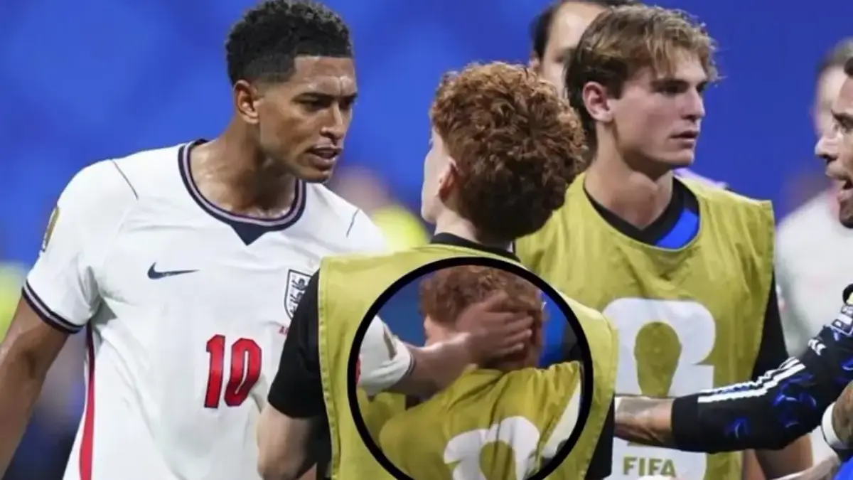Jude Bellingham Terancam Sanksi FIFA Usai Tampar Pemain Argentina, Bisa Absen Lawan Prancis! img:@kombur_bola